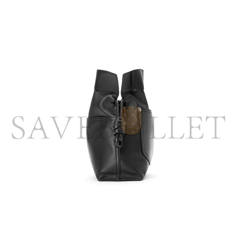 LOEWE PANTA MEDIUM FLAMENCO CLUTCH IN SHINY CALFSKIN A411FC1XBV (30*24.5*10.5cm)